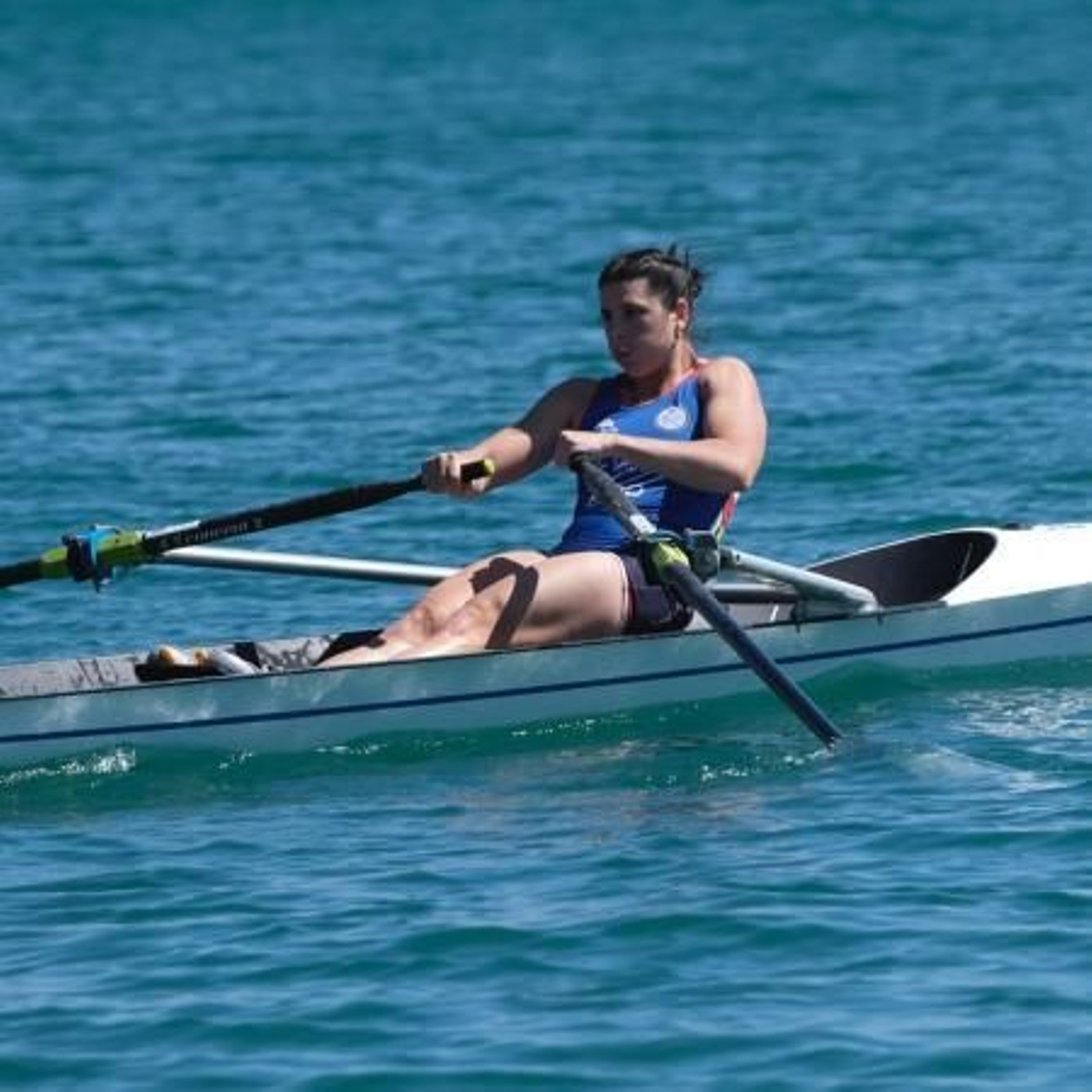 Espectáculo en el I Open Costa del Sol Beach Sprint celebrado en Málaga