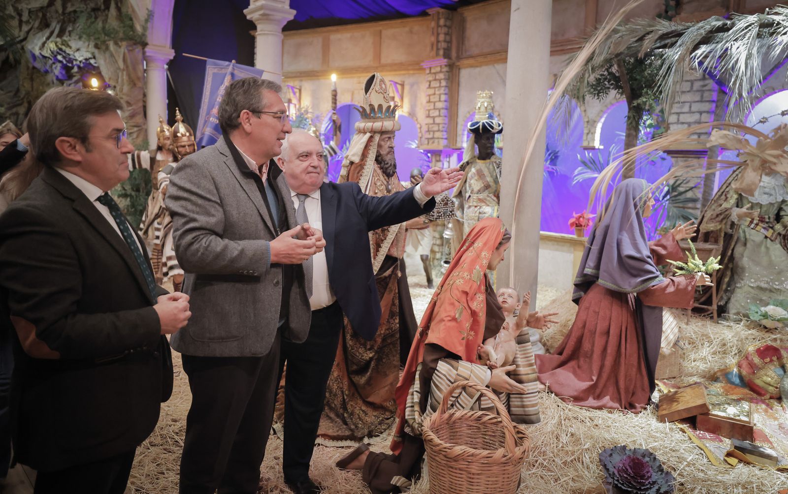 Las fotos del Belén de la fundación Cajasol