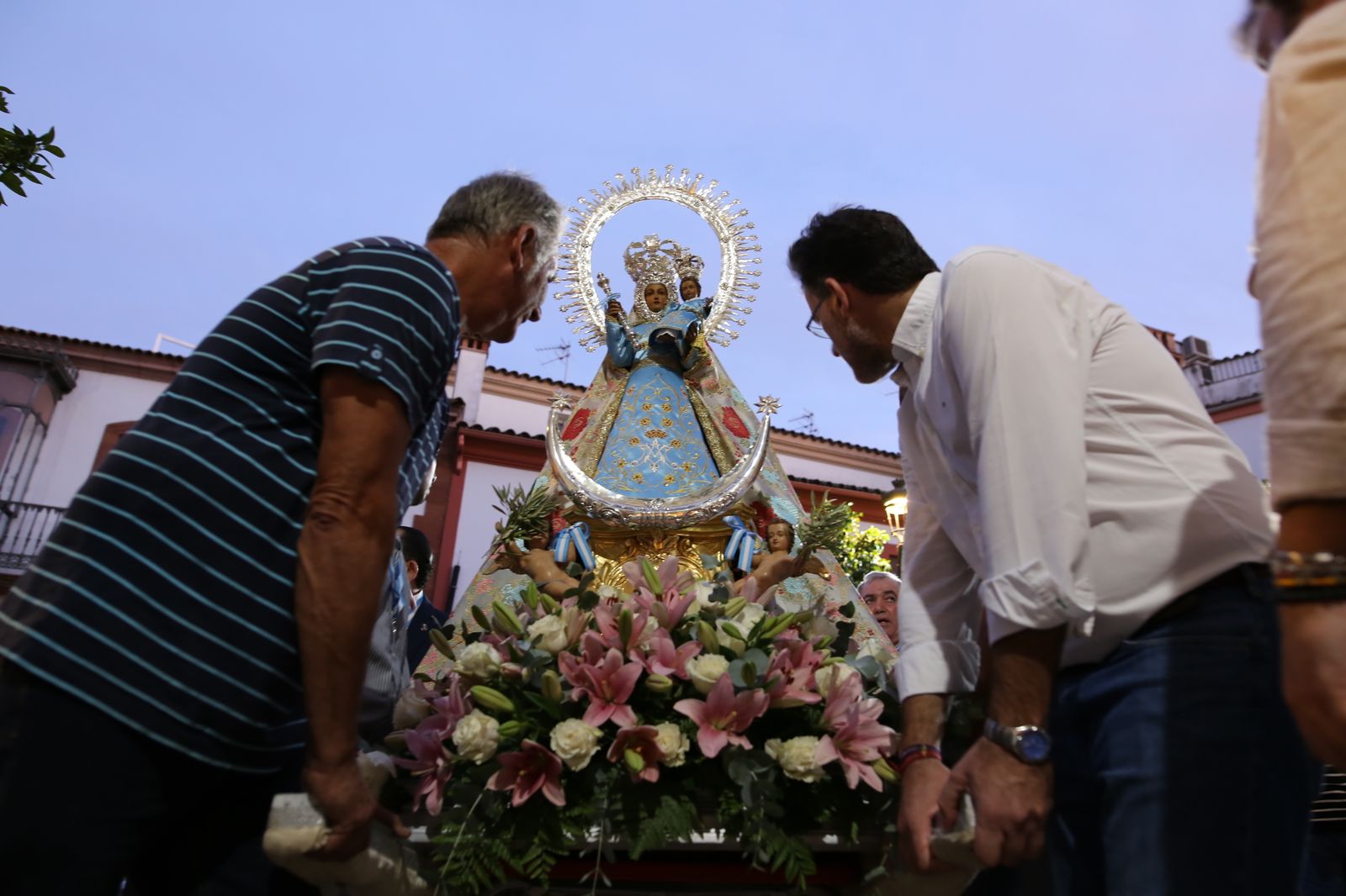 La procesión de la virgen de la Fuensanta en Montoro, en imágenes