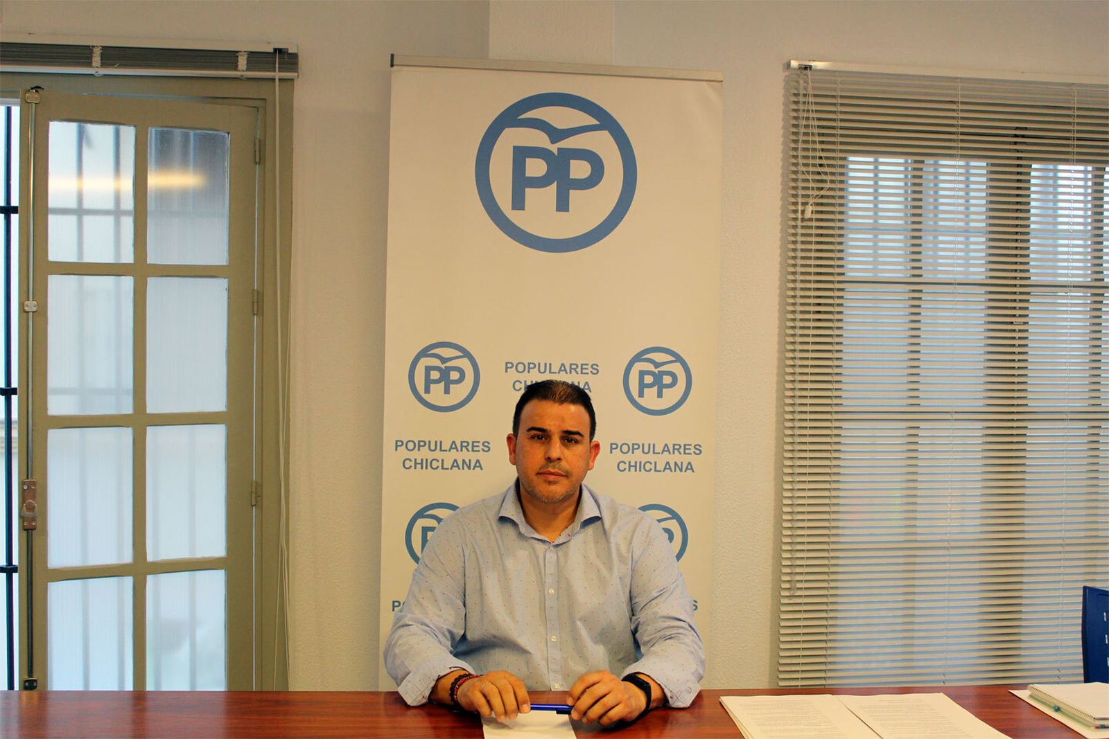 El concejal del PP en el Consistorio chiclanero Germán Braza.