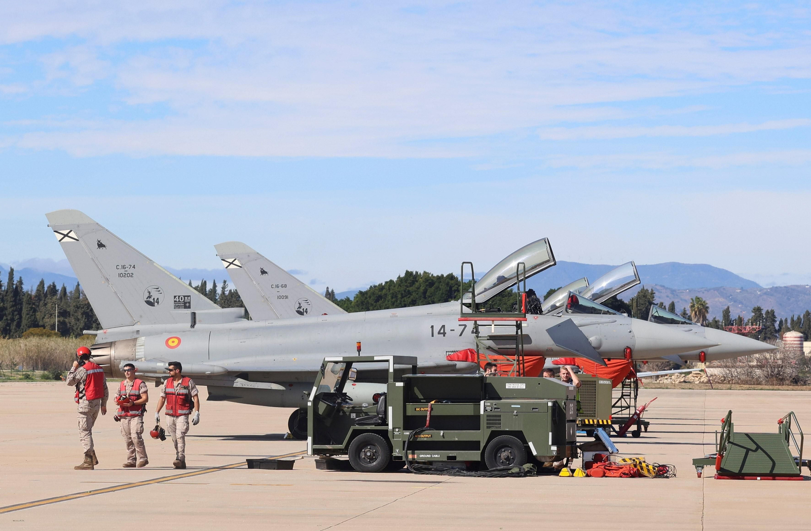 El ejercicio militar aéreo 'Eagle Eye', en fotos