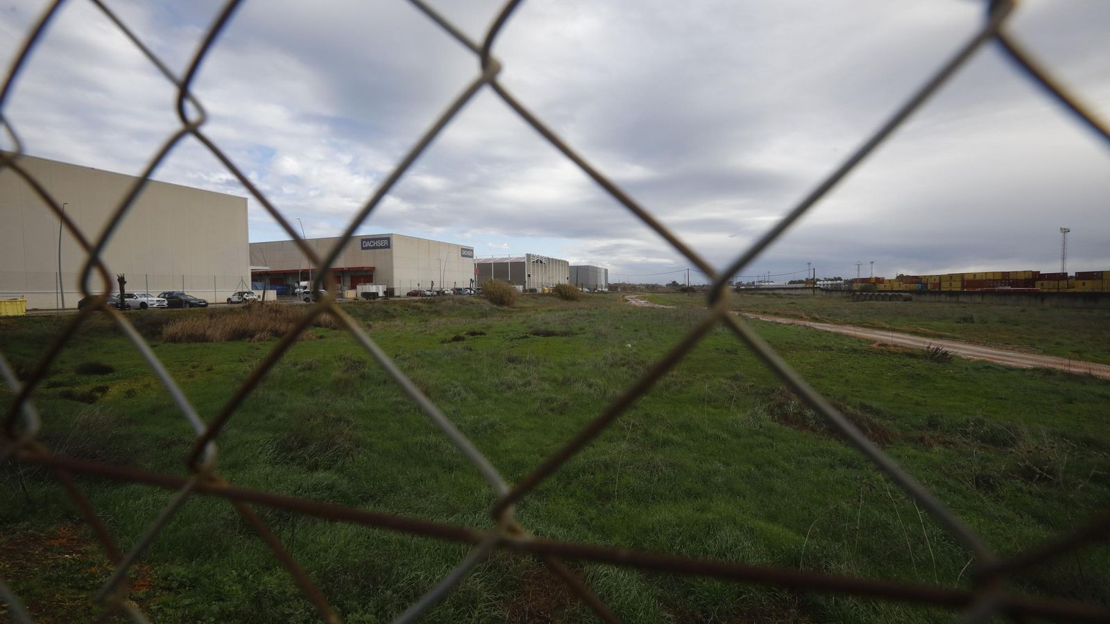 Explanada donde se ubicará la tercera fase del Área Logística de Córdoba