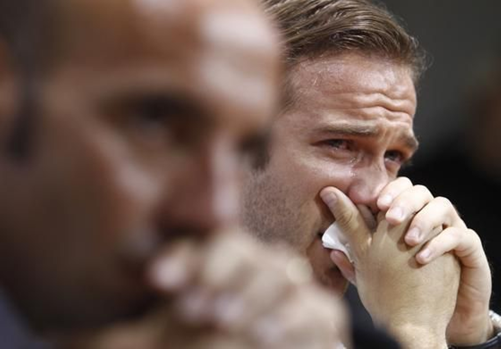 Diego Capel se despide de la afición en rueda de prensa.

Foto: Antonio Pizarro