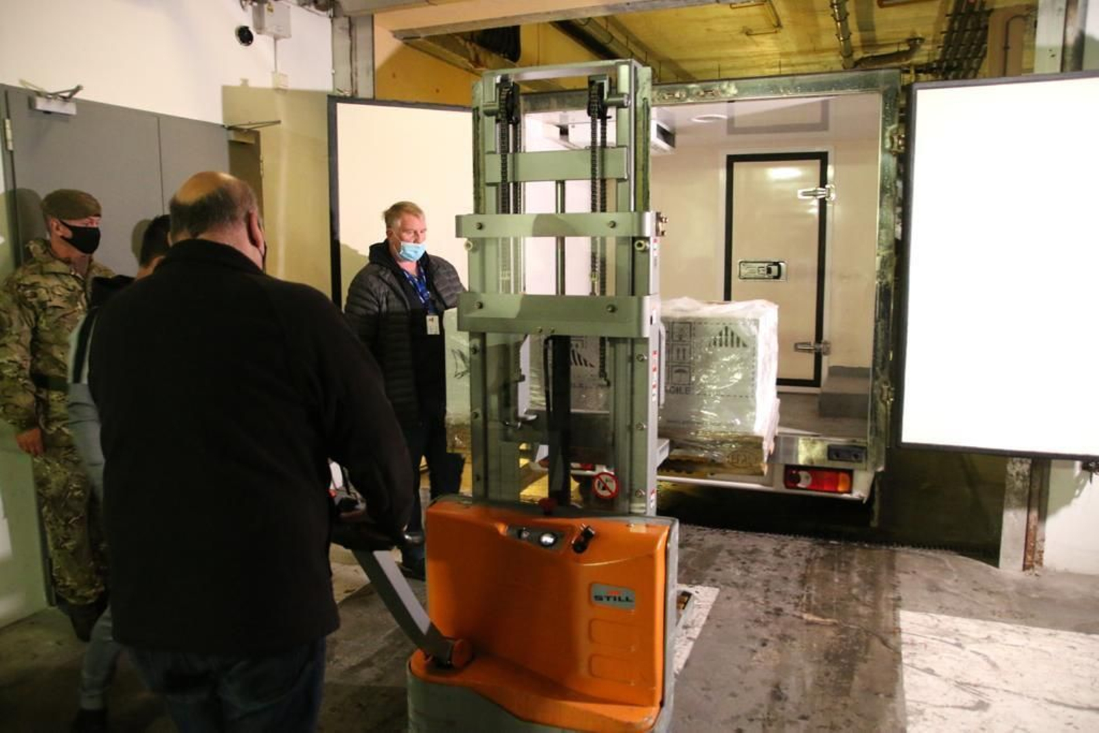 Las primeras vacunas frente al coronavirus llegan a Gibraltar.