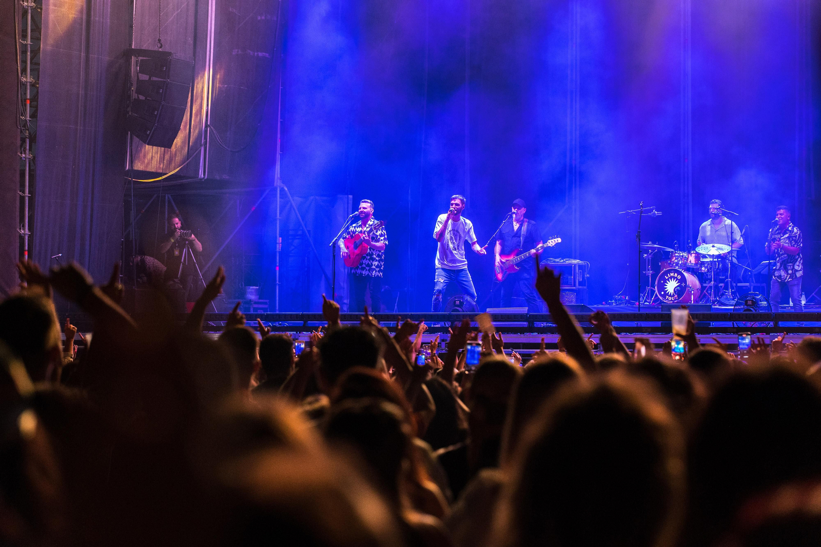 Raúle, en concierto en el Bahía Sound de San Fernando