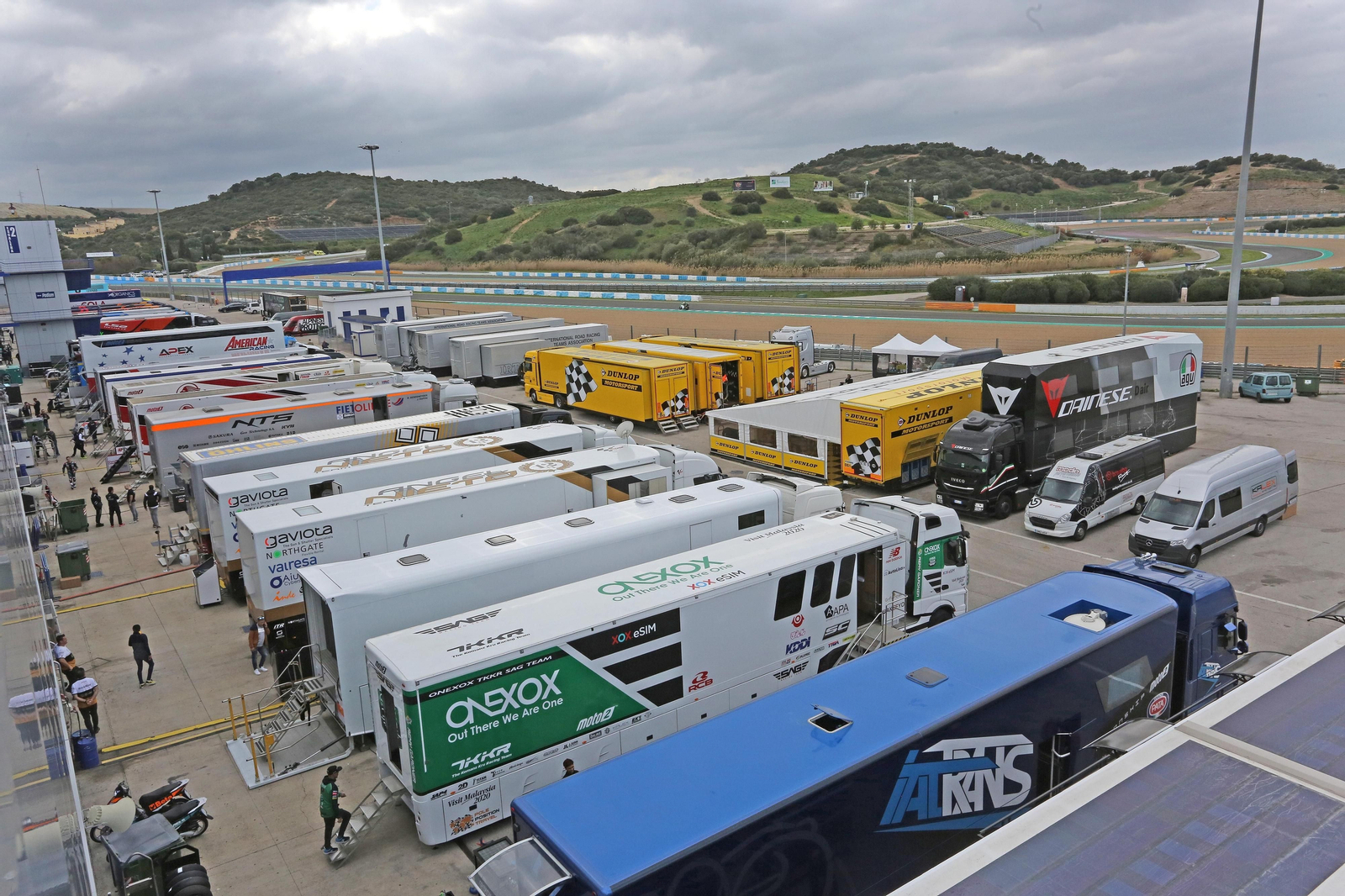 Entrenamientos de Moto2 y Moto3 en el Circuito de Jerez