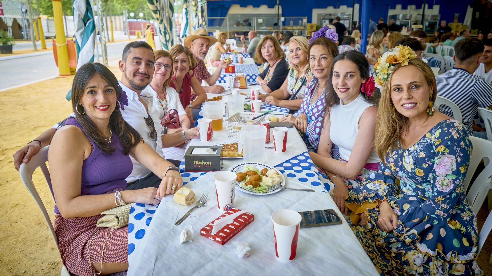 Imagen del primer día de la Feria de Puerto Real 2022