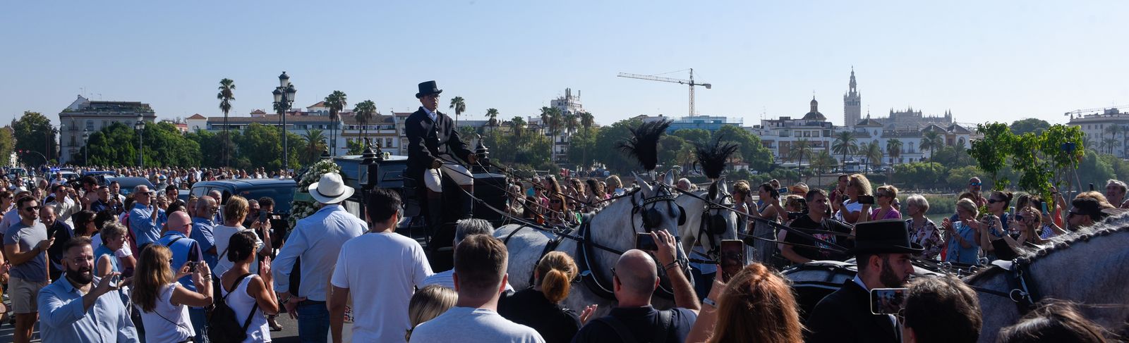 La despedida de Triana a María Jiménez, en imágenes