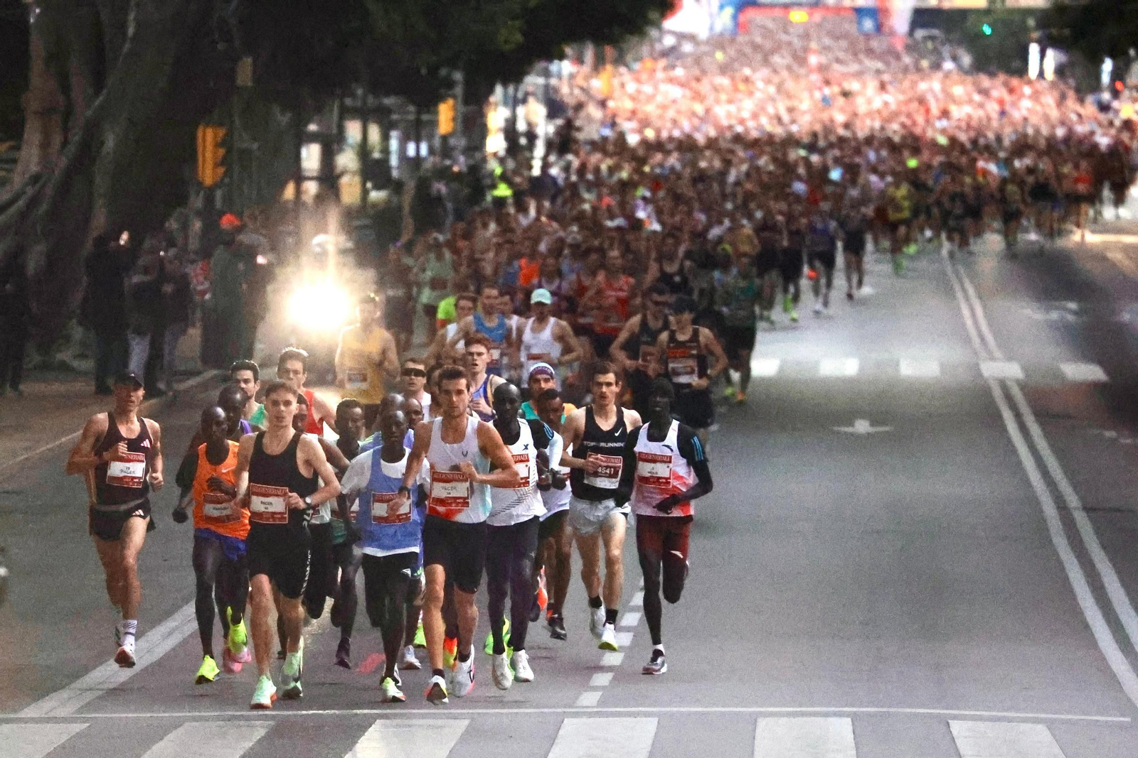 Las mejores fotos de la Maratón de Málaga 2024