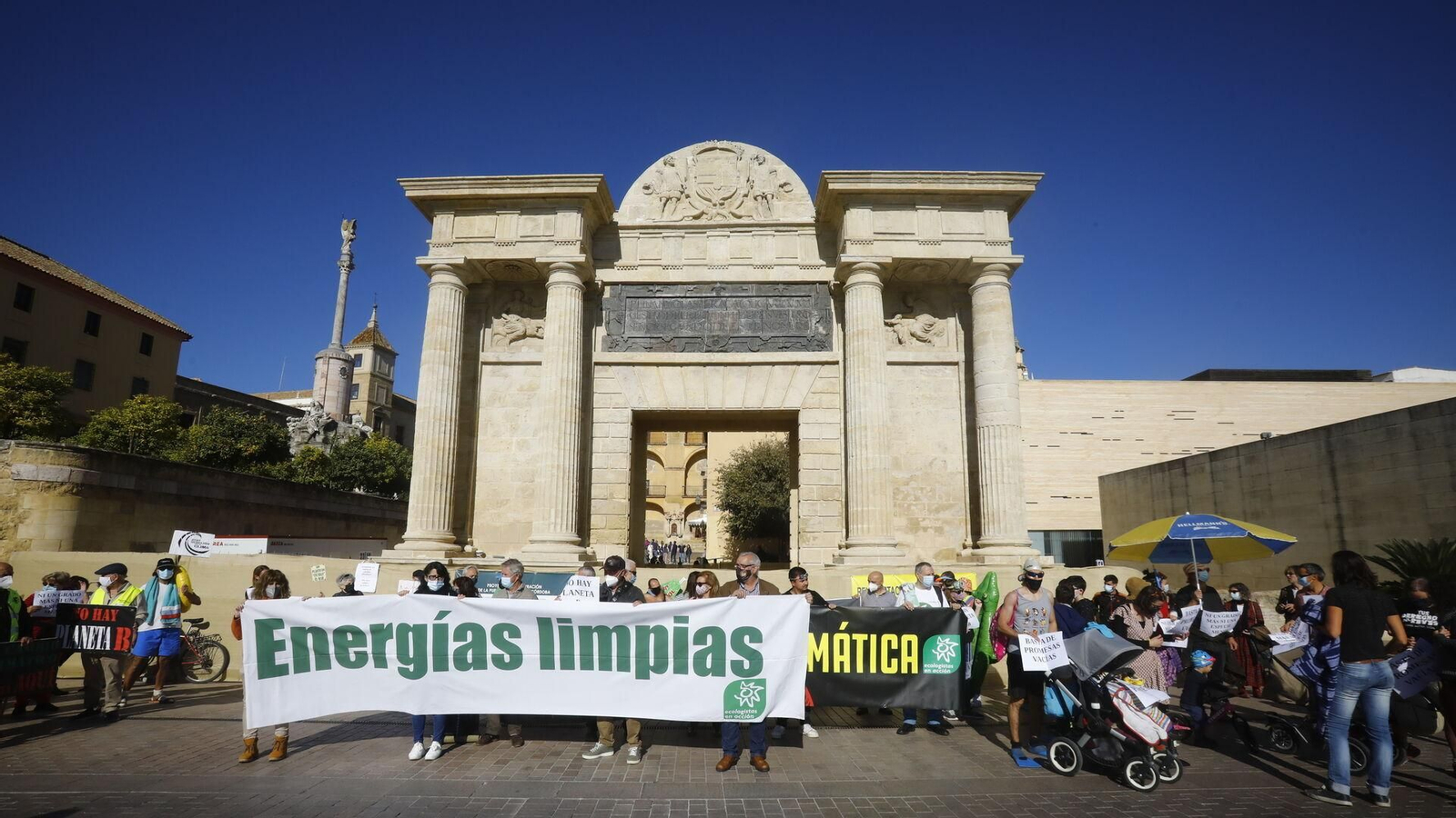 Manifestación por el clima celebrada el pasado año en Córdoba.