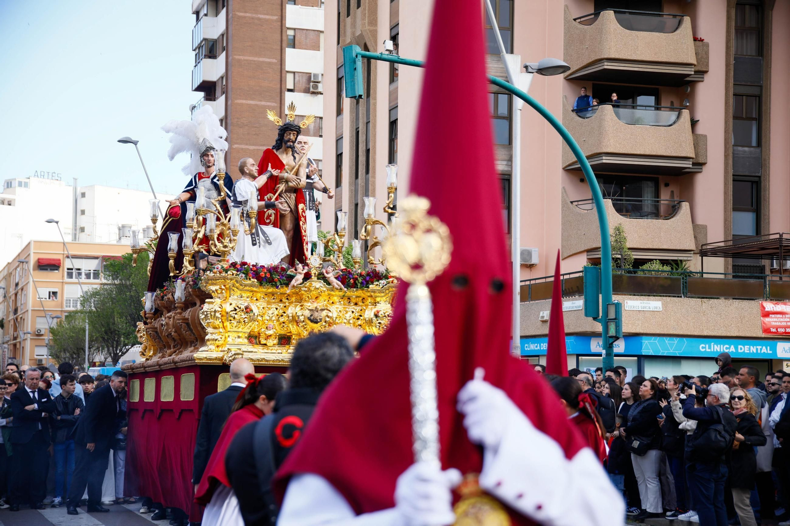 Coronación en la Semana Santa de Almería 2025