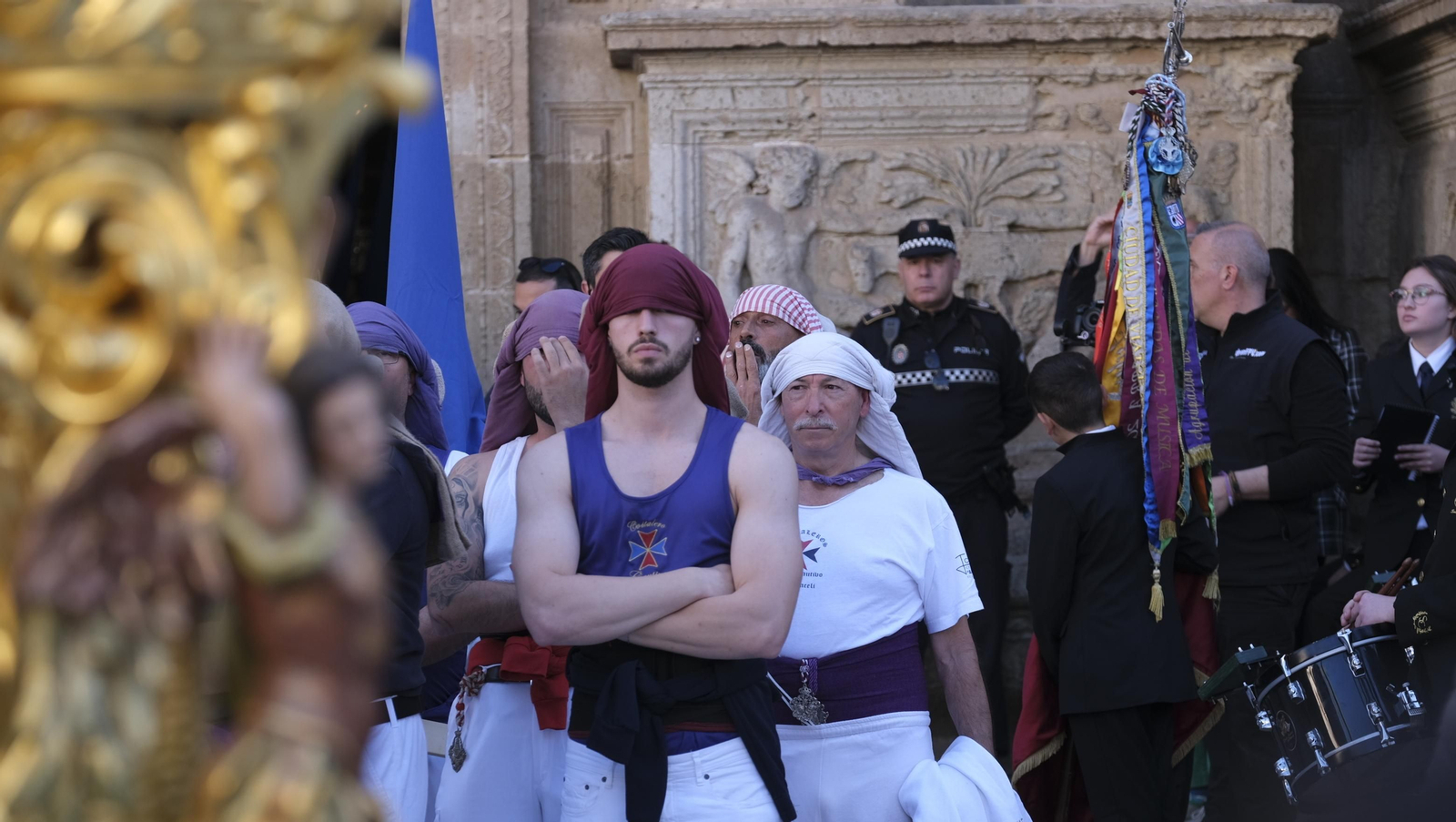 La procesión de Prendimiento en Almería, en imágenes