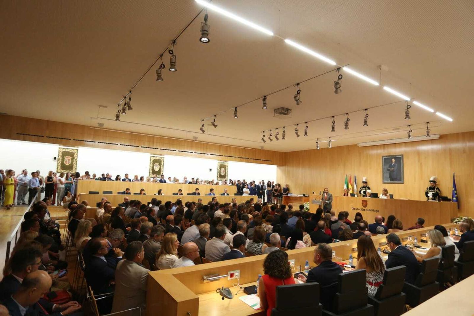 El Pleno de constitución de la Diputación de Málaga