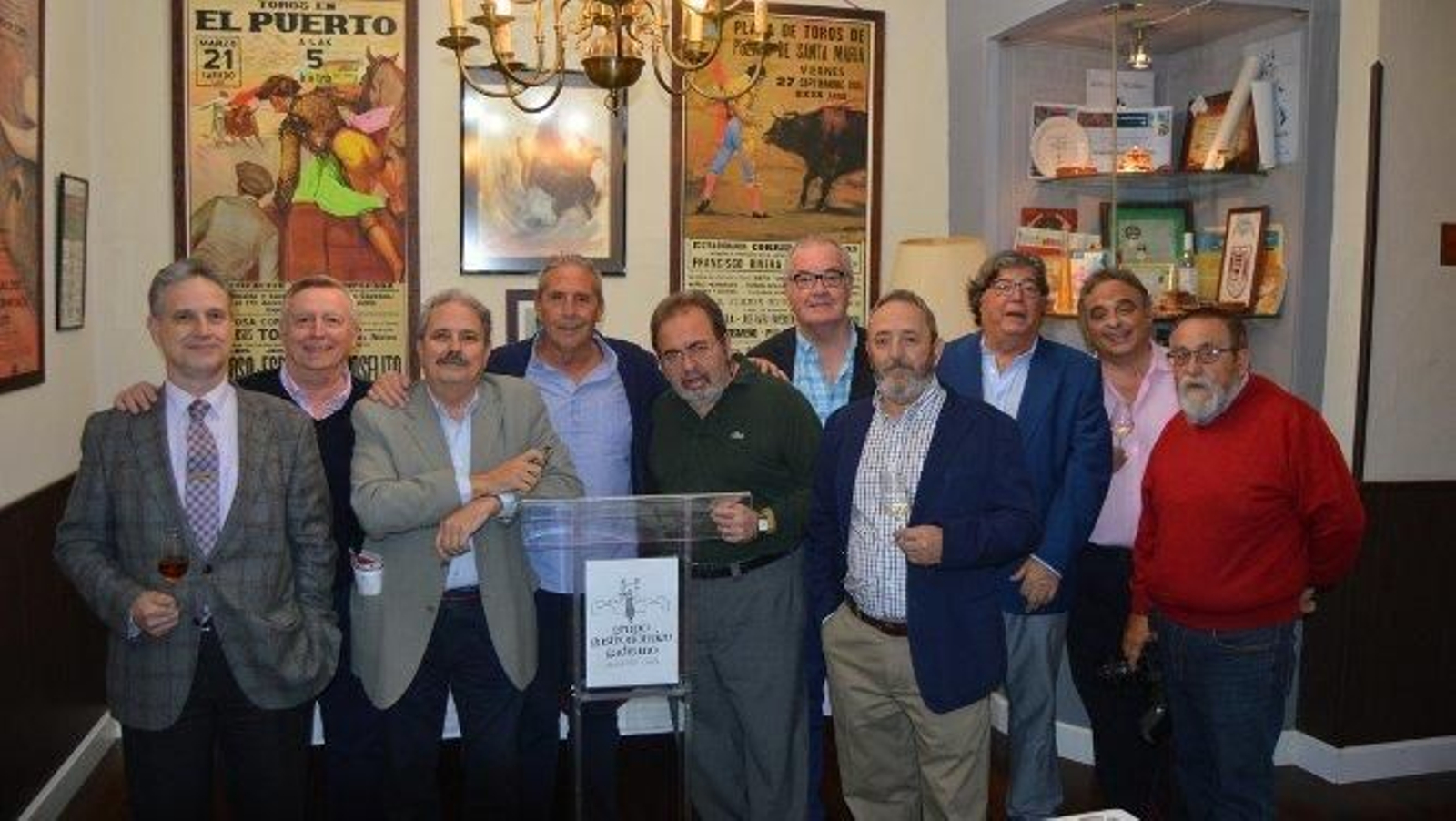 José Manuel Rosso, Juanjo Zabala, Carlos Spinola, Manuel Fernández-Trujillo, Pepe Pérez Moreno, Joaquín Junquera, José Luis Flores, Manuel Maestre, Julio de la Torre y José Antonio Lambiris.