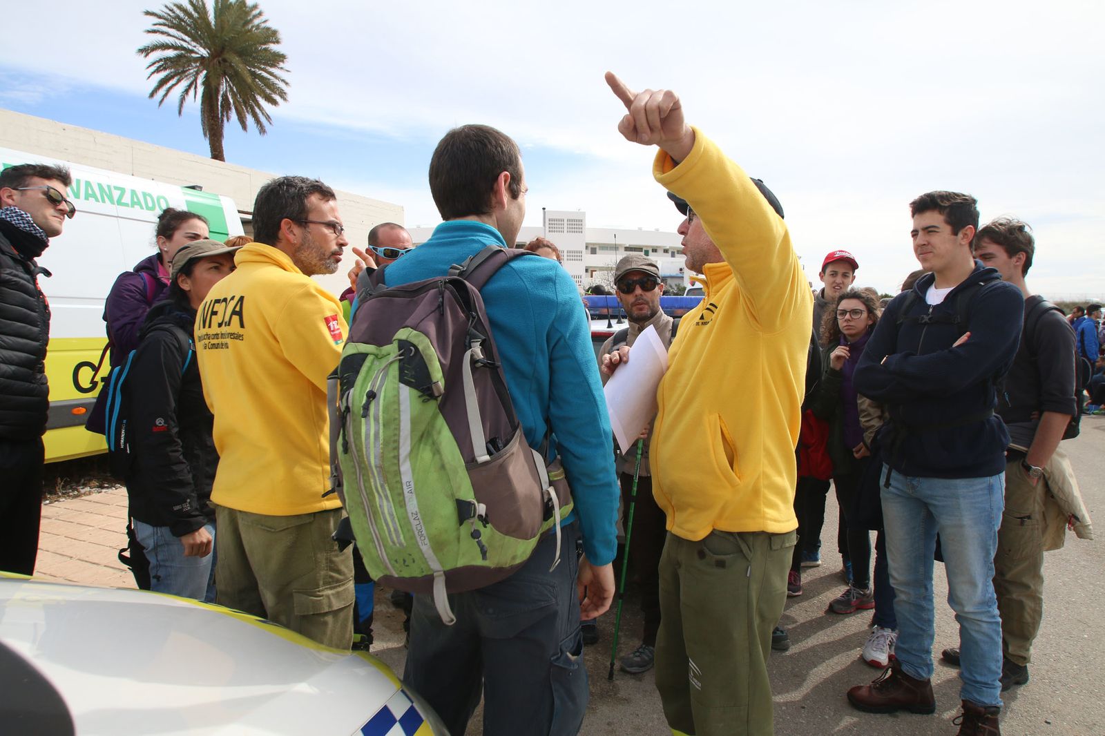 Las imágenes del fin de semana de búsqueda de Gabriel