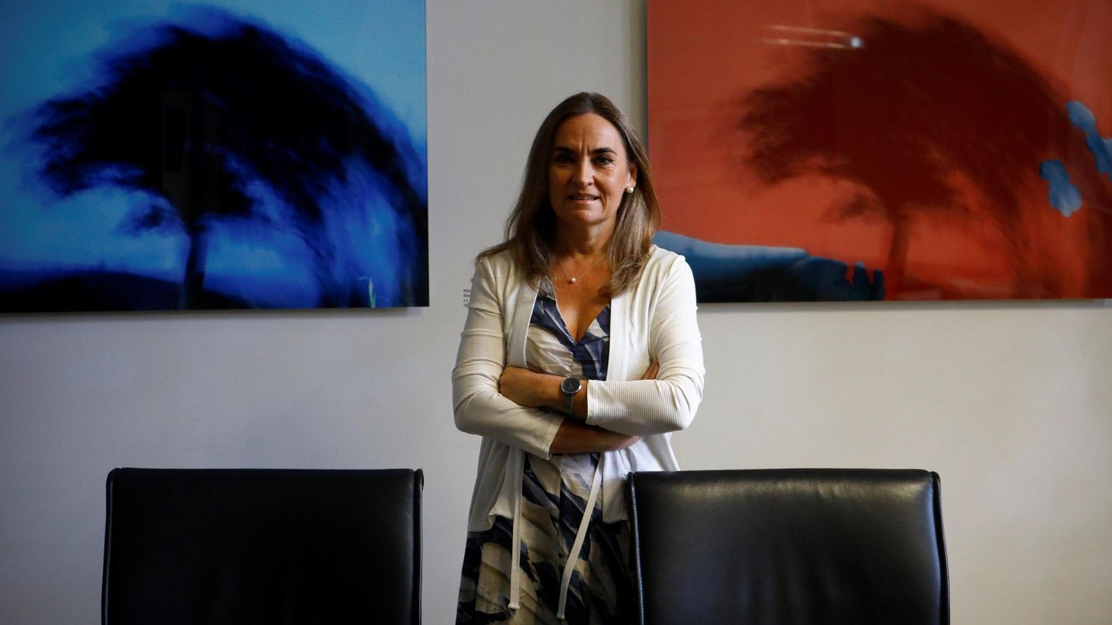 María José Polo, en su despacho