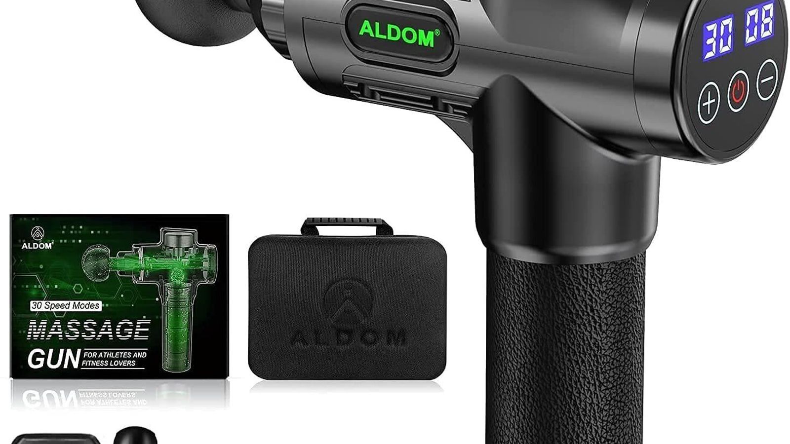 Pistola de masajes Aldom