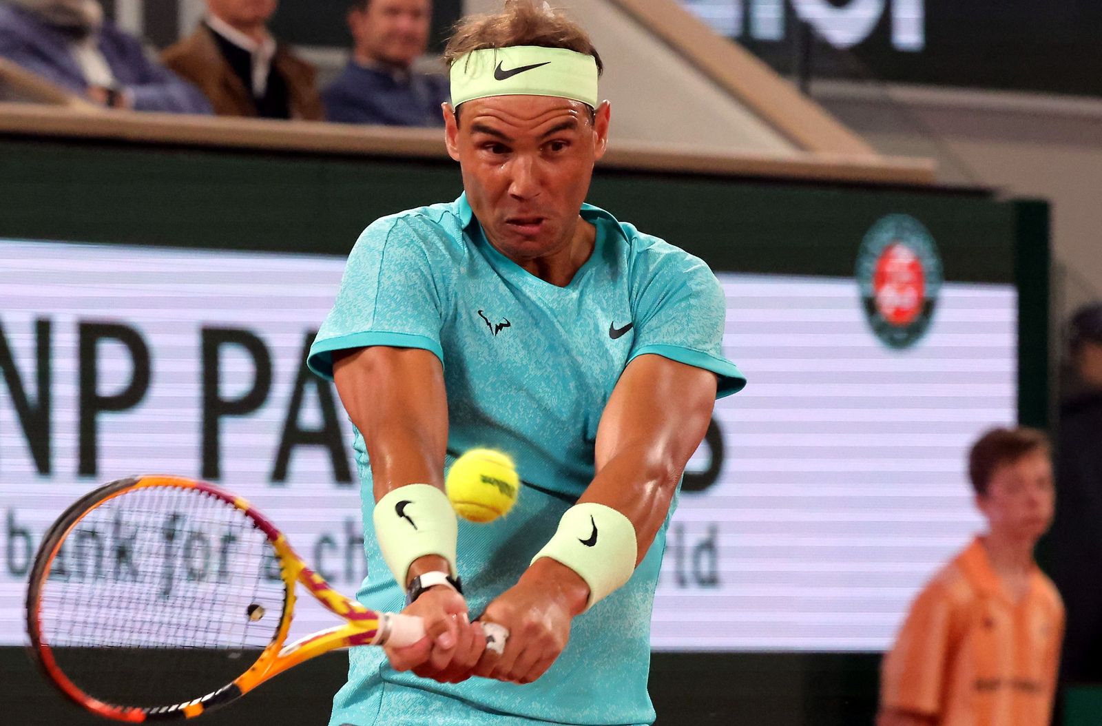 Las fotos del adiós de Nadal en Roland Garros