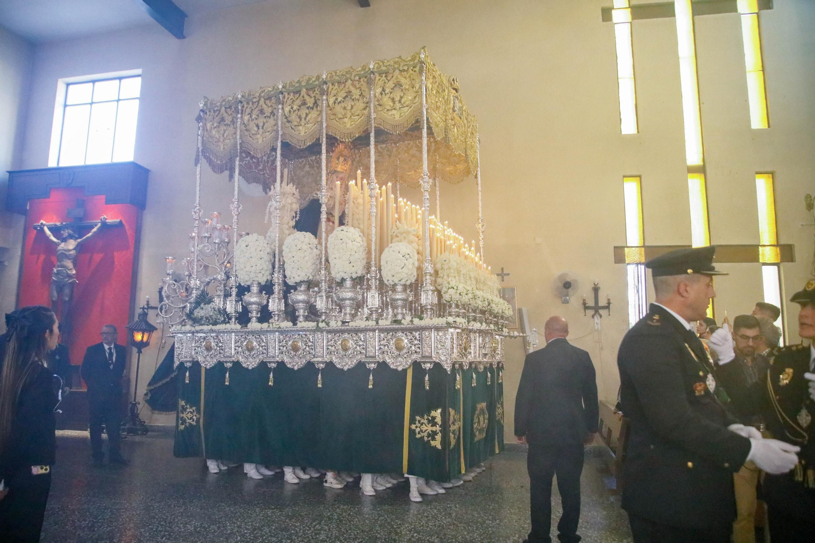 Macarena en la Semana Santa de Almería