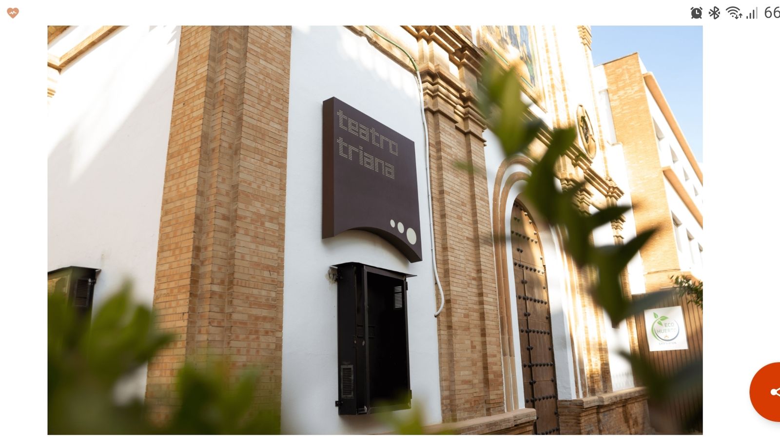 Exterior del Teatro Triana.