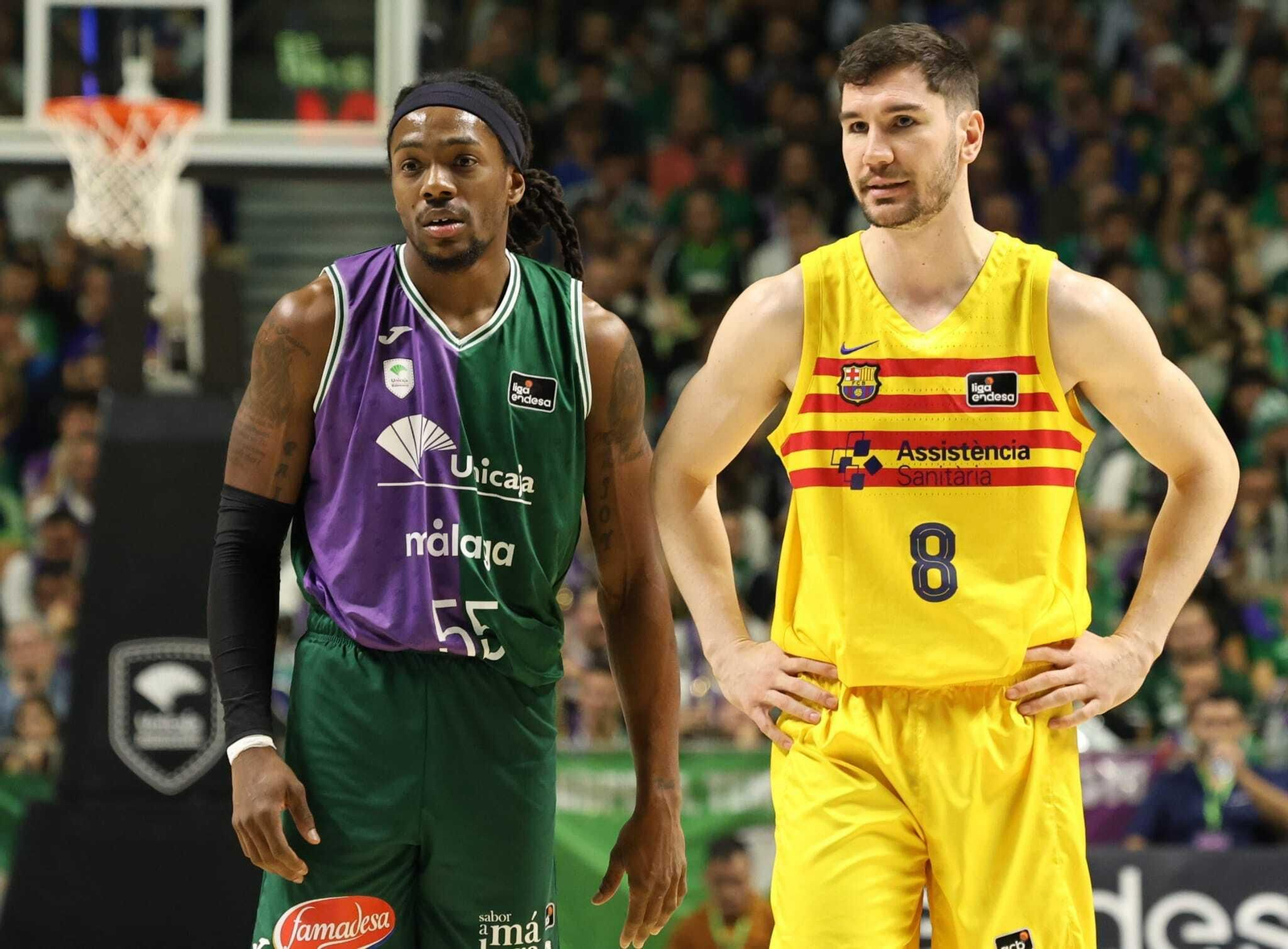 Las fotos del Unicaja - Barcelona