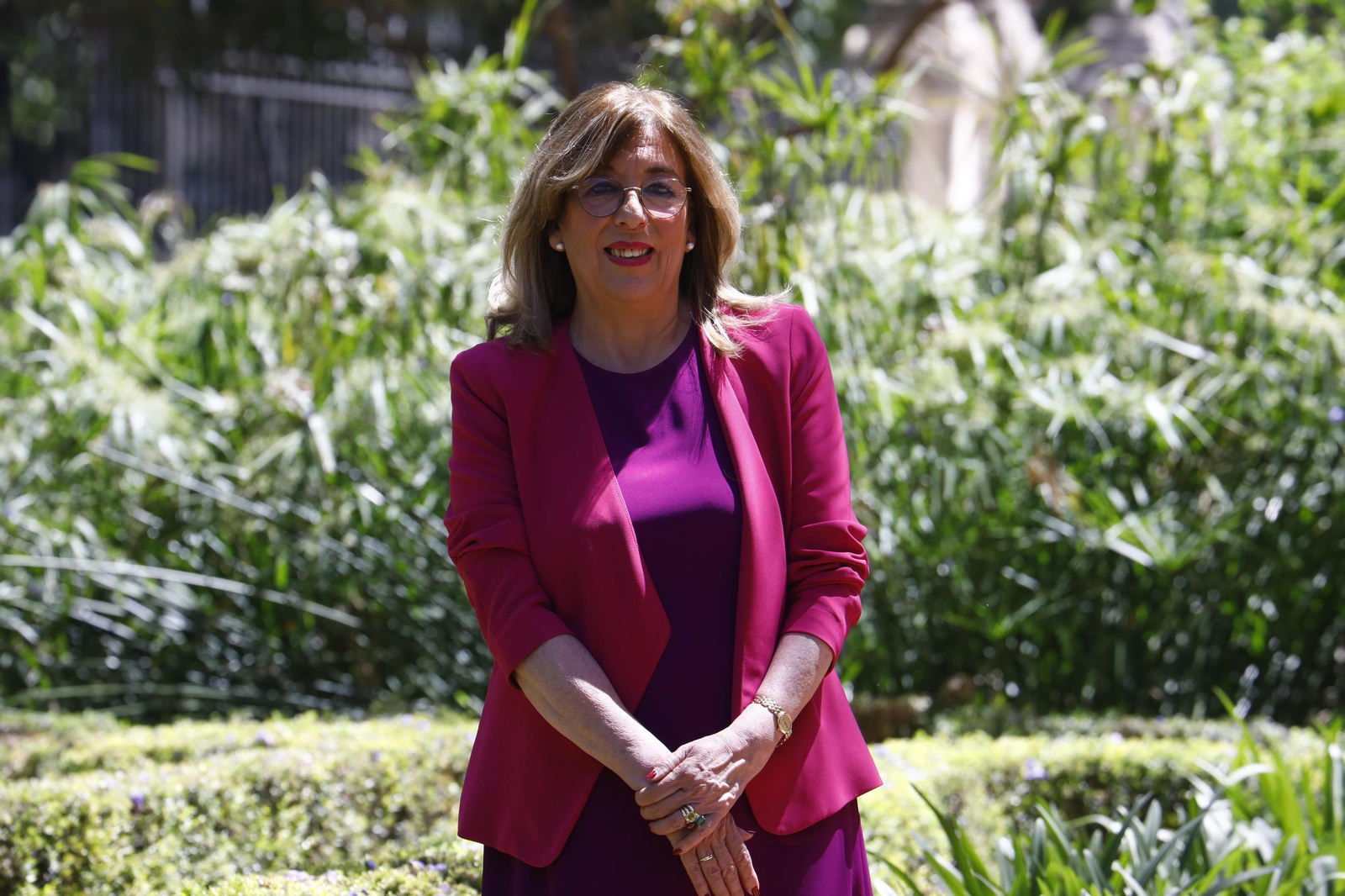 Julieta Mérida, en el Rectorado de la UCO.