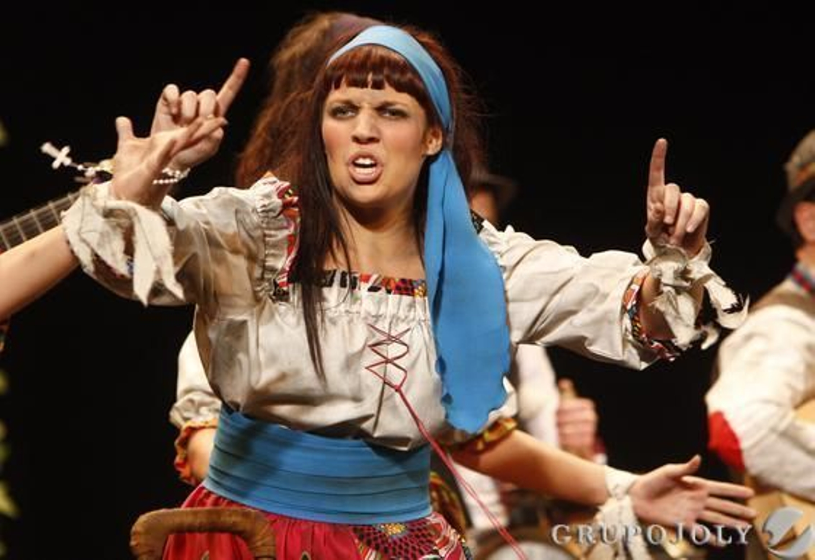 Comparsa 'Mariquilla la cantaora'  Foto: Lourdes de Vicente