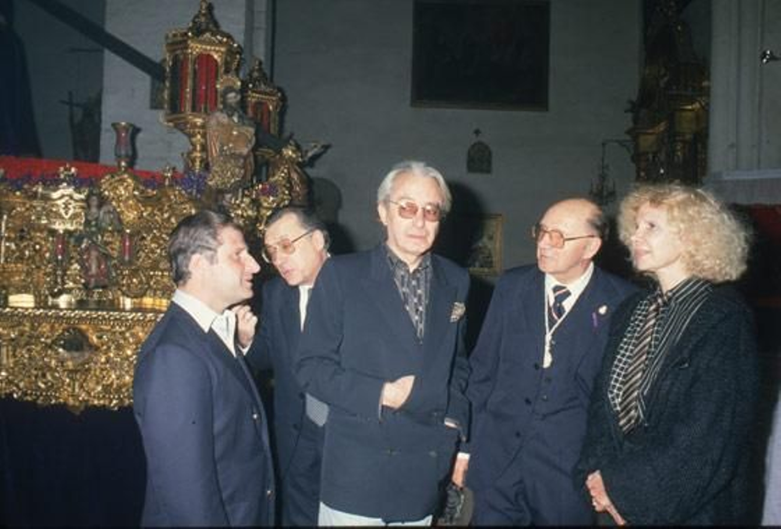 La duquesa de Alba era una amante de la Semana Santa sevillana.