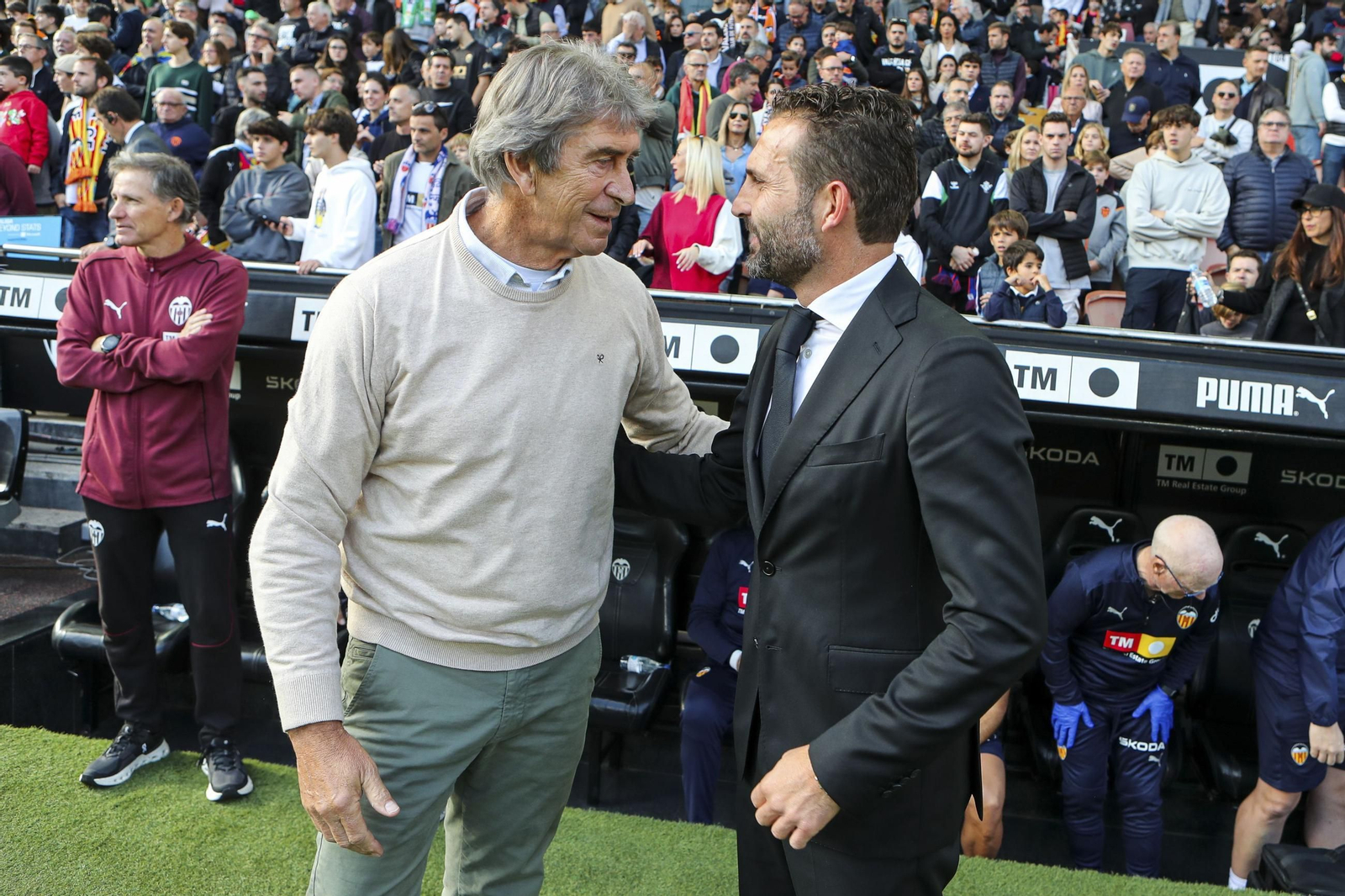 Las fotos del emotivo Valencia - Betis