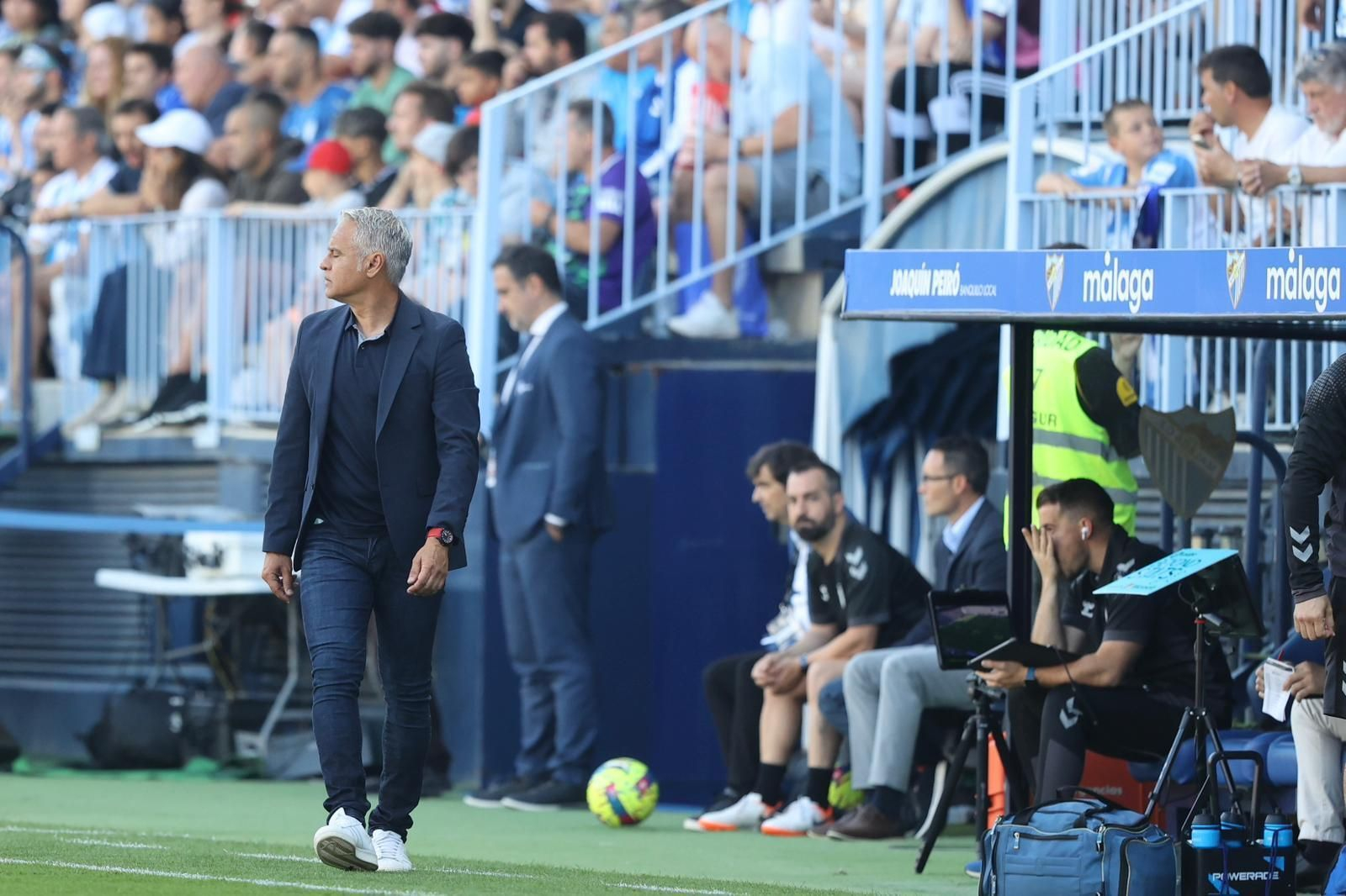 Las fotos del Málaga CF-Huesca