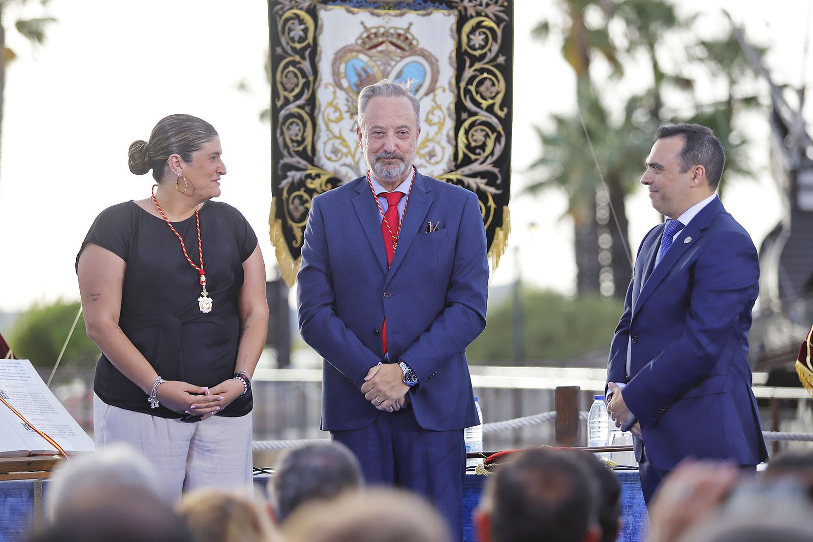 Imágenes de la constitución de la Diputación de Huelva