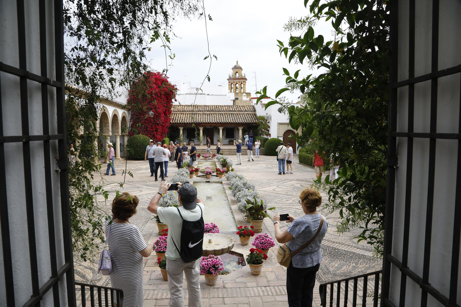 La jornada de puertas abiertas en el Palacio de Viana de Cordoba, en imágenes