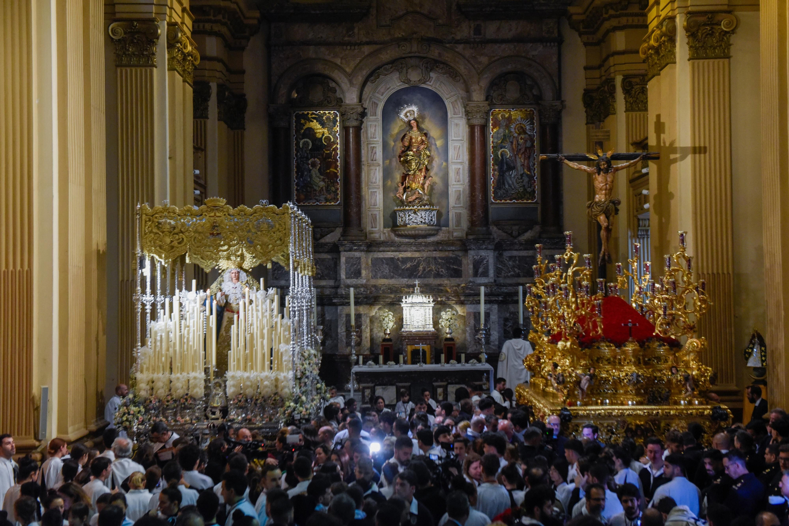 Las imágenes de la Hermandad de La Sed en la Semana Santa de Sevilla 2024