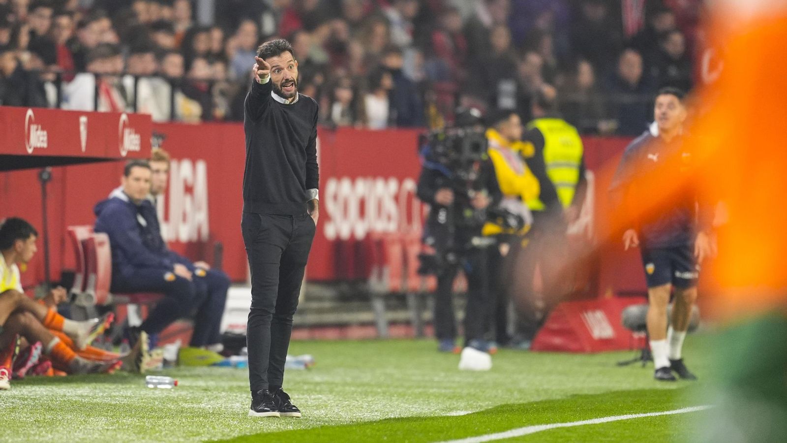 Las mejores imágenes del partido Sevilla - Valencia