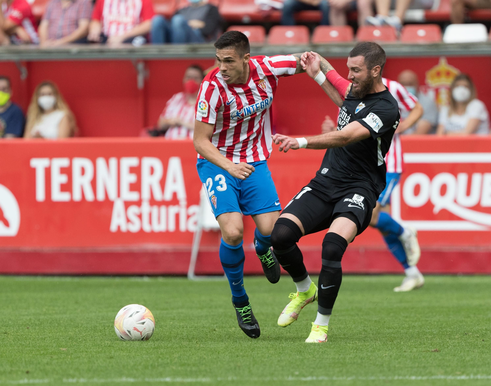 Las fotos del Sporting-Málaga CF
