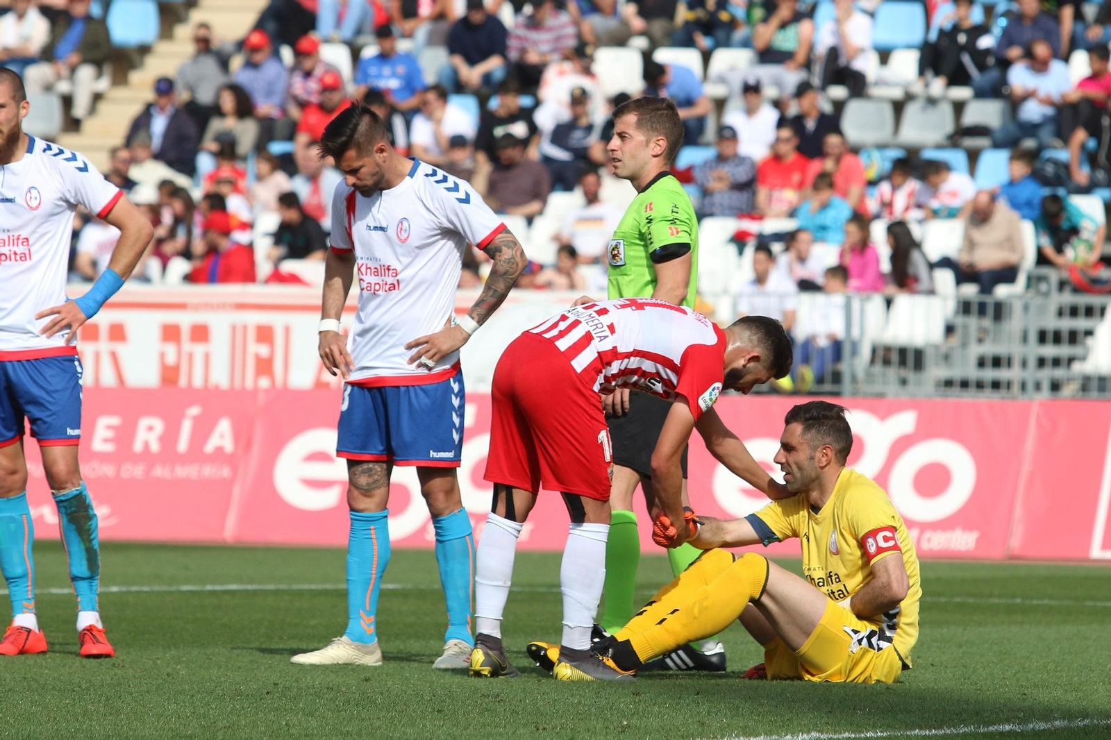 Las imágenes del Almería-Rayo Majadahonda