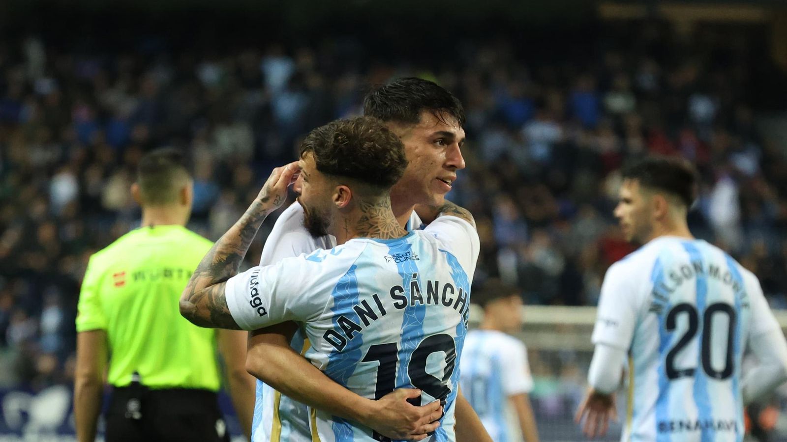 El Málaga CF-CD Tenerife, en fotos