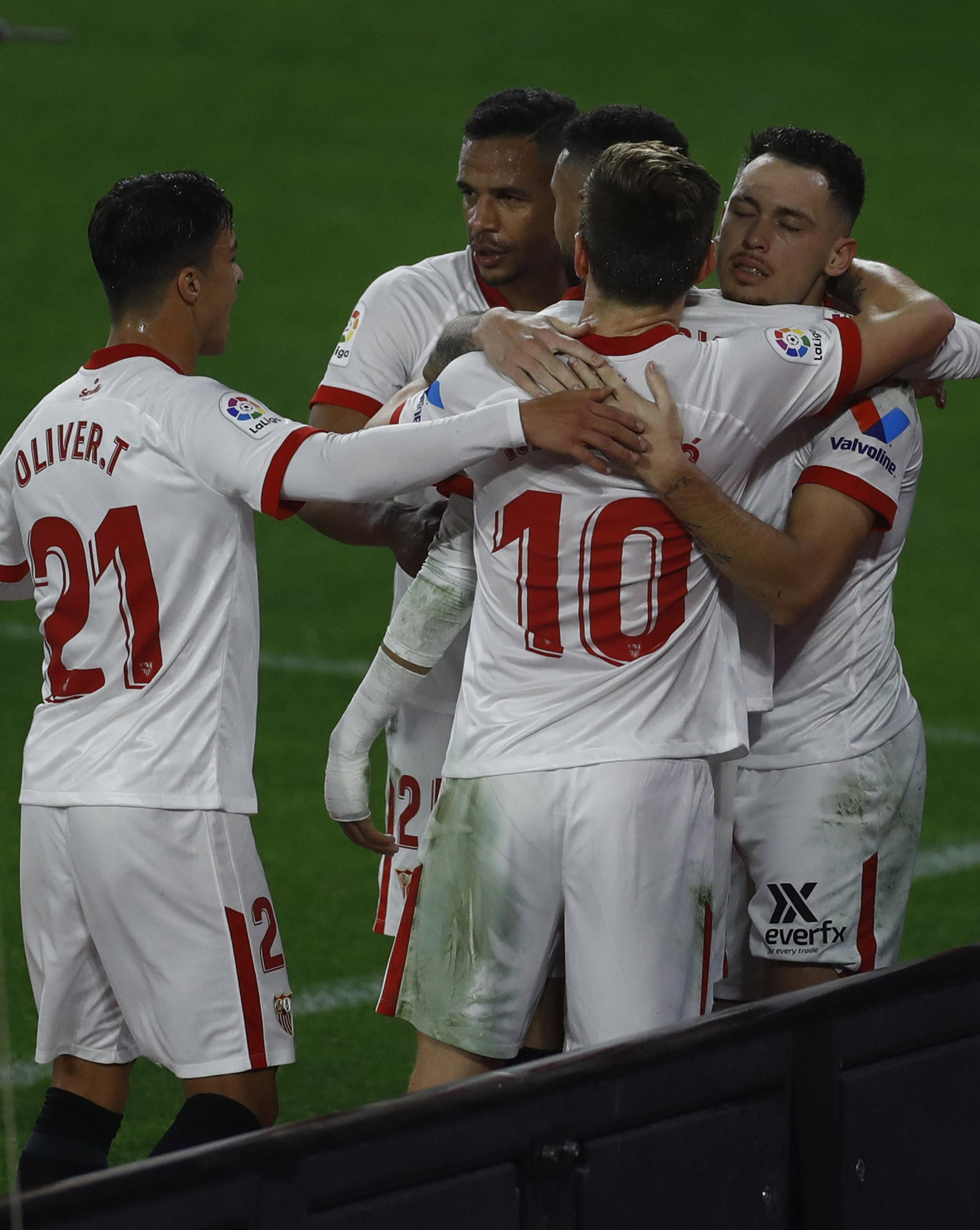 Las imágenes del Sevilla-Valladolid