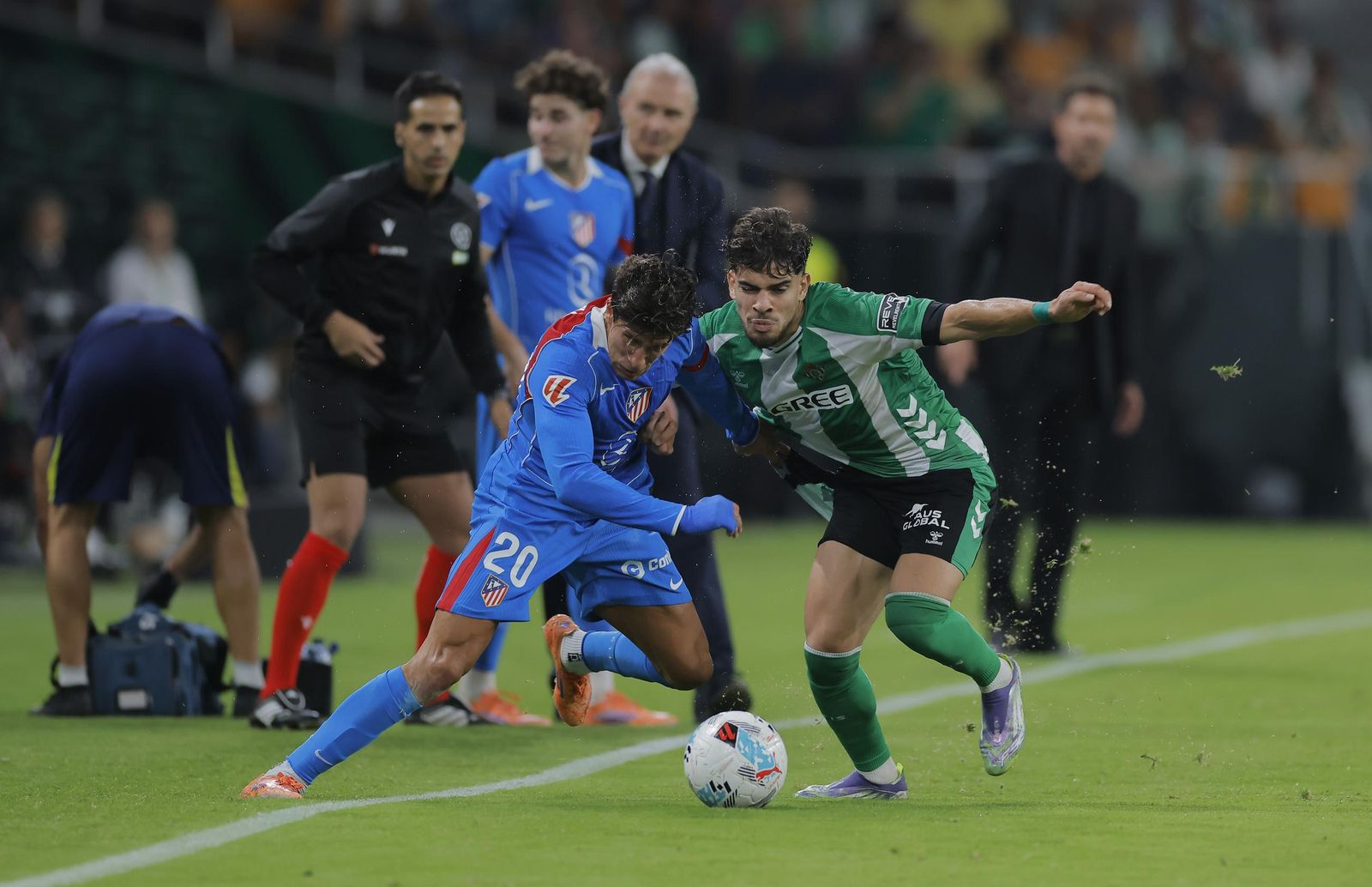 Las fotos del Betis - Atlético de Madrid