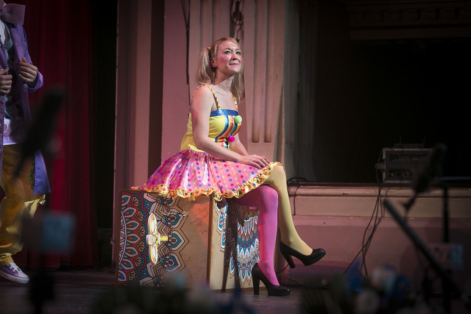 Las imágenes del sexto días de preliminares del Carnaval Colombino