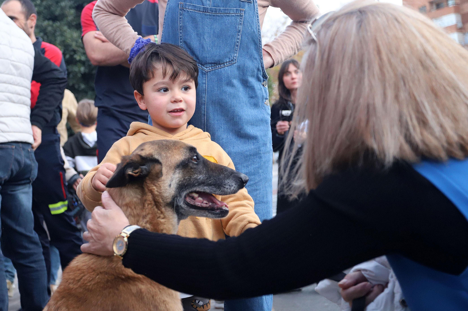 Imágenes del emotivo regreso de los Bomberos de Huelva tras sus labores de rescate en Turquía