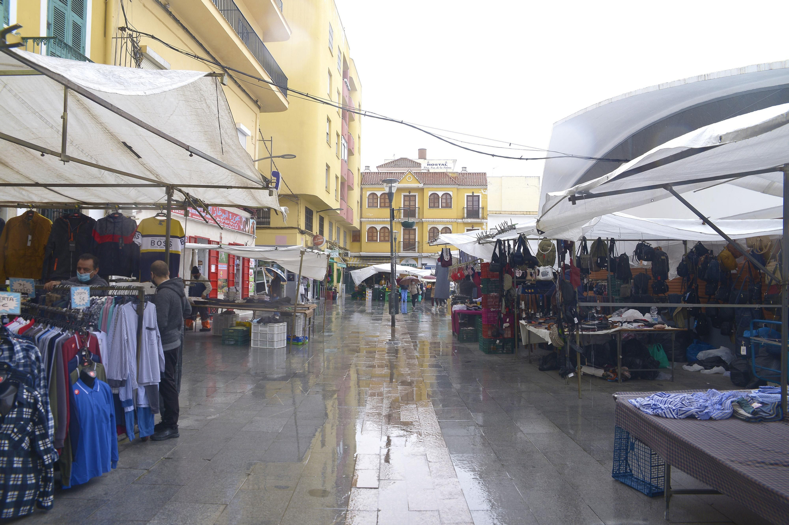 Un día en el mercado de Algeciras.