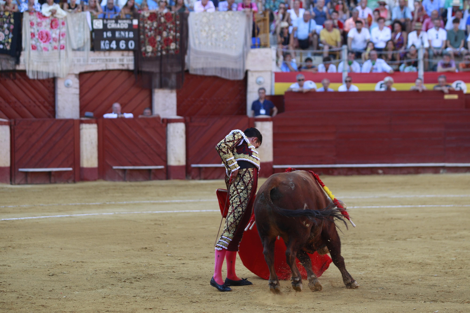 Triunfo del diestro Emilio de Justo en la Corrida de Toros de la Feria de Almería 2023