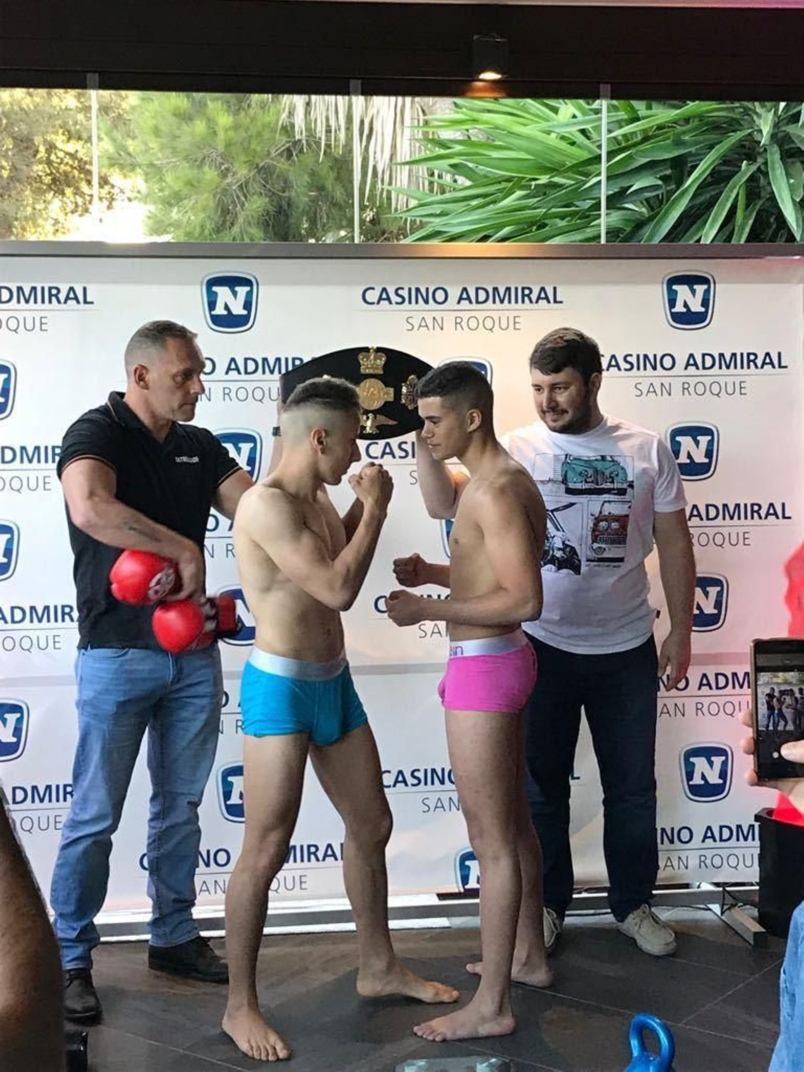 Todo listo para el Don Príncipe Fight Night