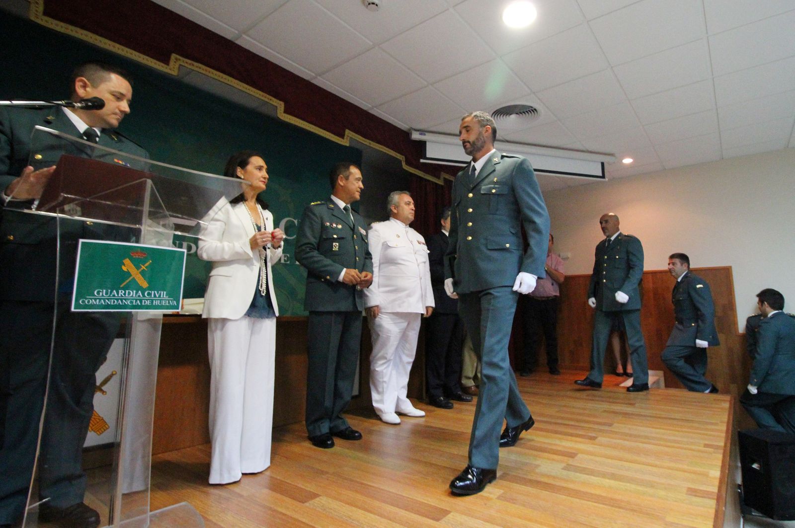 Imágenes del acto de celebración del 173 aniversario de la fundación de la Guardia Civil.