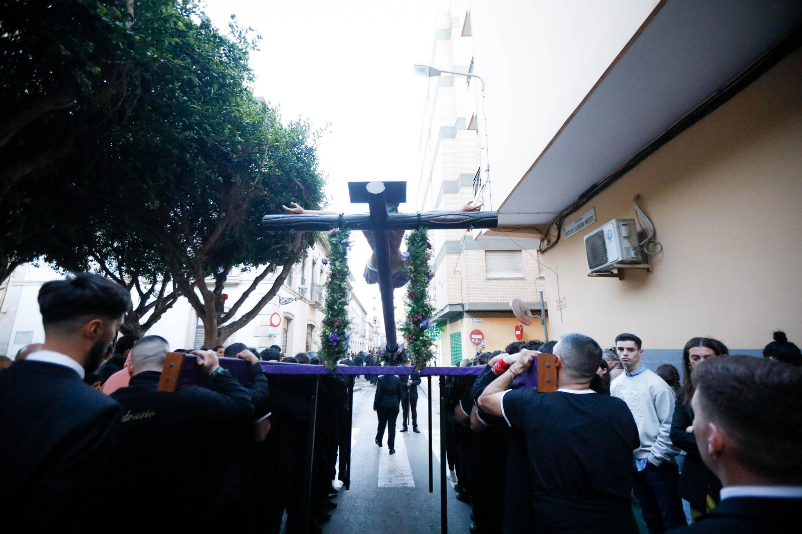 La procesión del Calvario, en imágenes