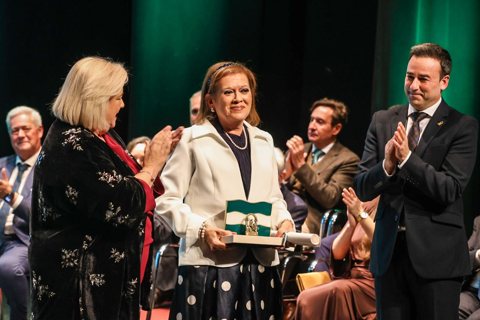 Fotografías del acto de entrega de las Banderas de Andalucía con motivo del 28F