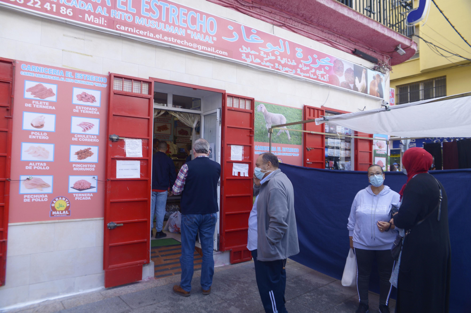 Fotos del centro de Algeciras en el primer fin de semana de Noviembre