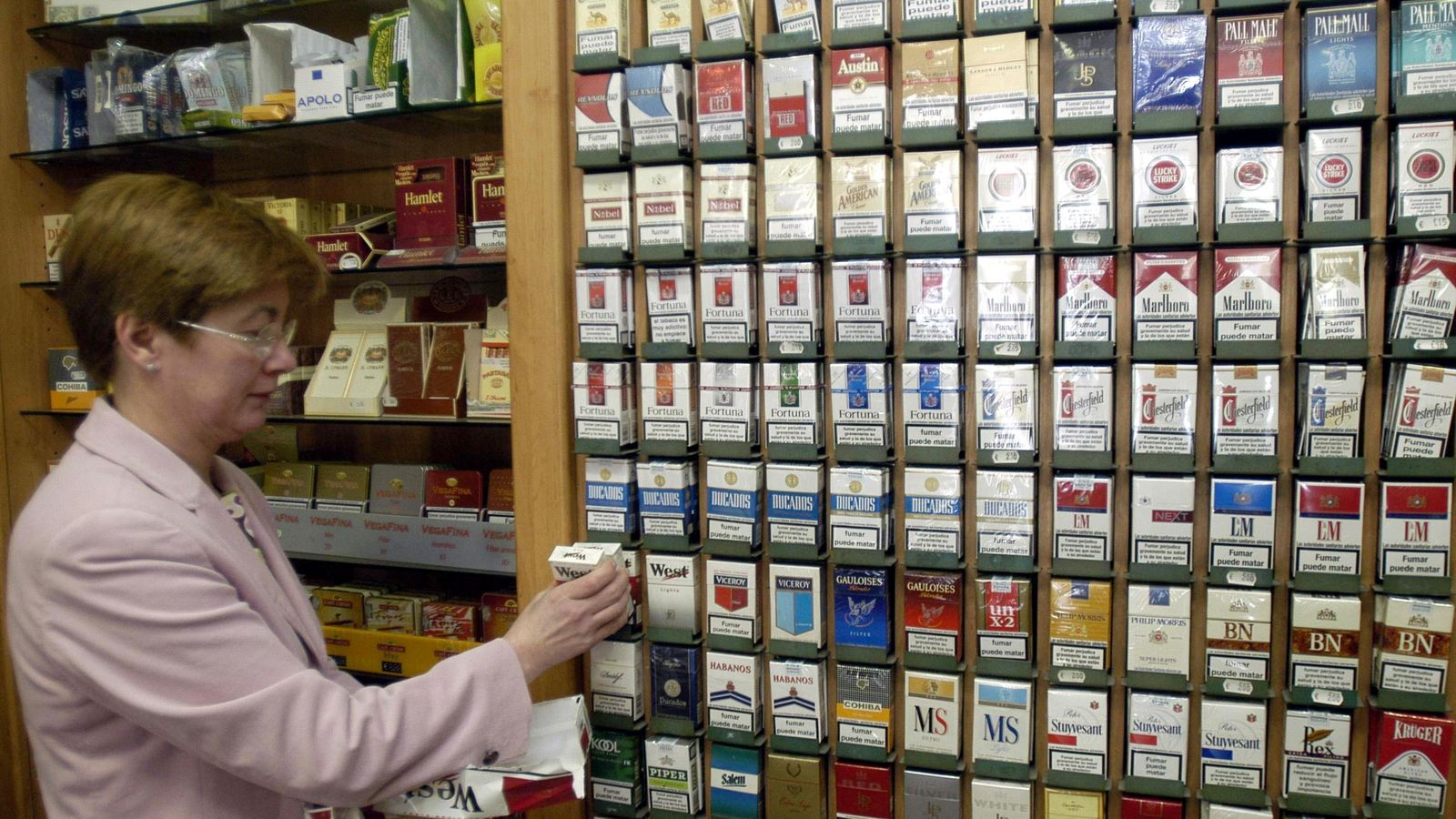 Adiós a los cigarrillos mentolados en los estancos.