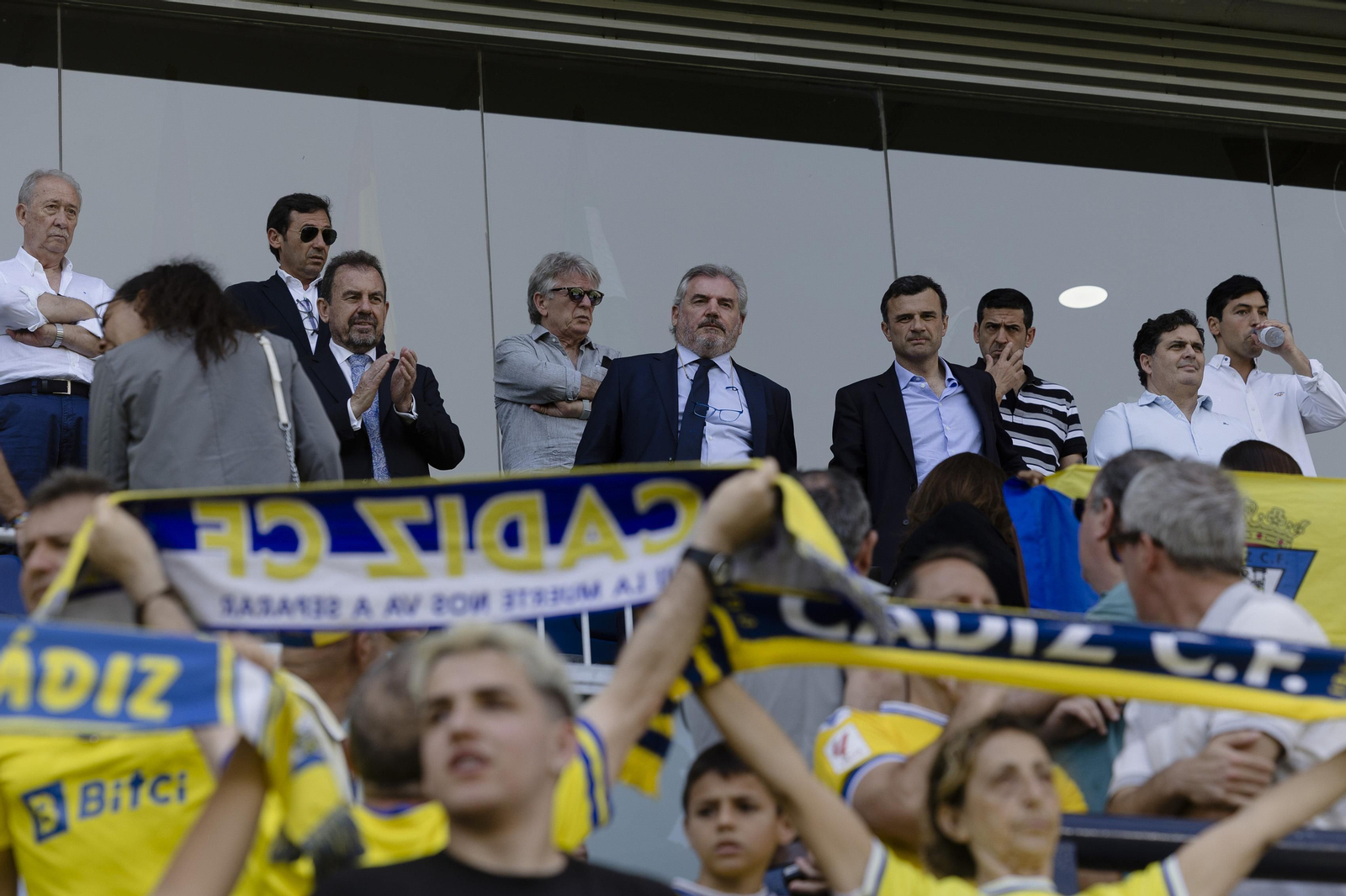 Las imágenes del partido entre el Cádiz C.F y el Getafe